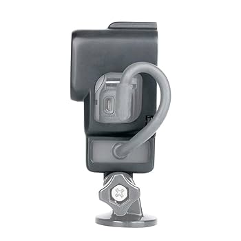 カメラアクセサリー アクションカメラフレームケース カメラ撮影アクセサリー(黒) Insta360 X4用フレームケース縦撮り用アクションカメラ